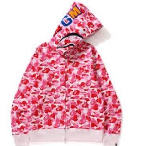 Pink Bape sweatshirt